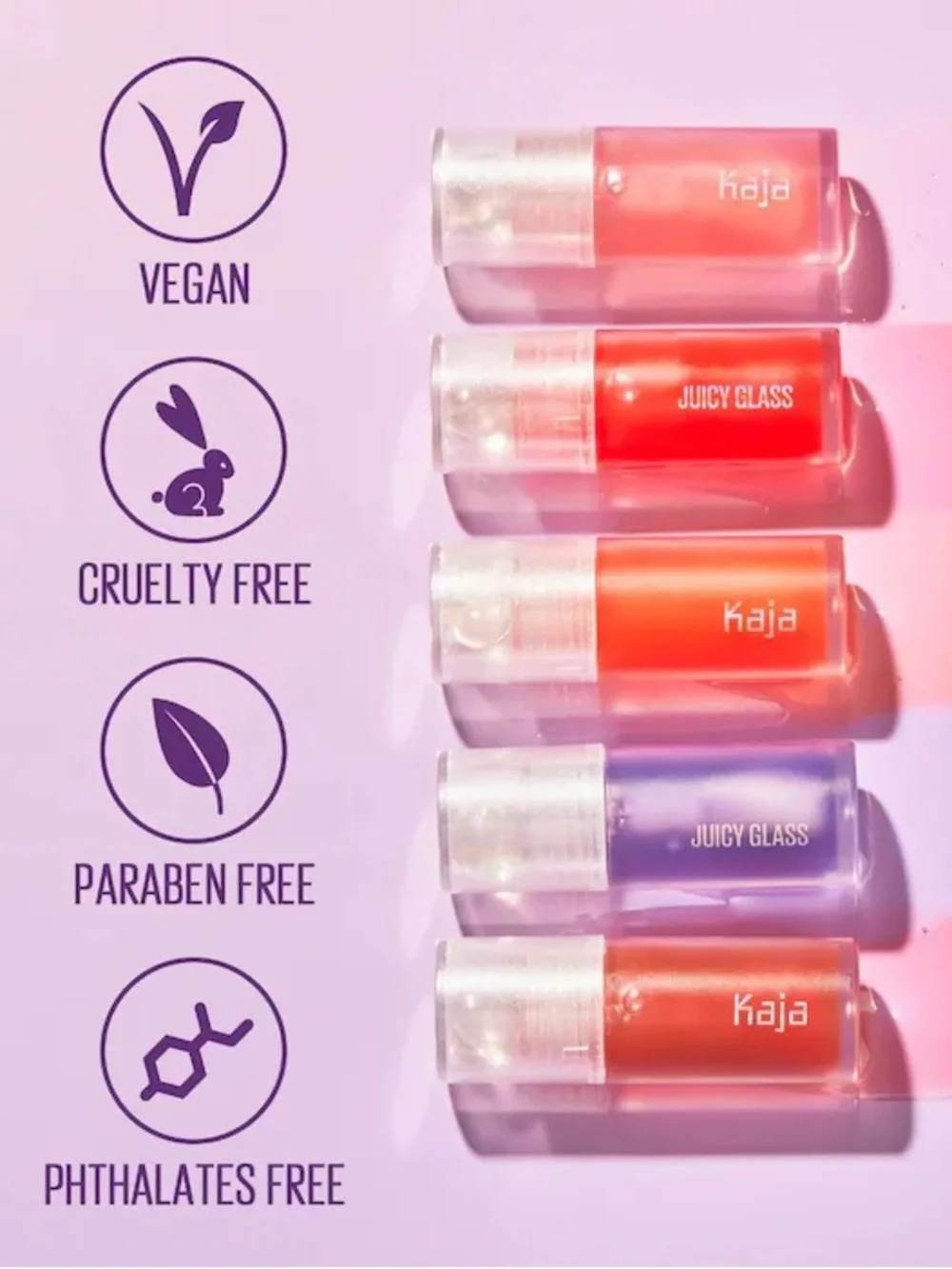 Kaja juicy glass